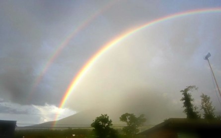 rainbow in bukittinggi